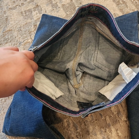 Wrangler bootcut jeans. Women's size 9 Tall (36" inseam). - Picture 13 of 16